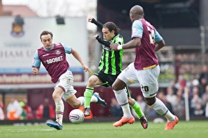Event:wb 20120414 Prints: Gai Assulin in Action: West Ham Utd vs