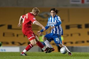 Images Dated 10th April 2012: Gai Assulin: Star Performance against Reading, April 10, 2012