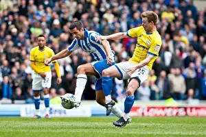 Event:bb 20120417 Prints: Gary Dicker: In Action for Brighton & Hove Albion Against Birmingham City