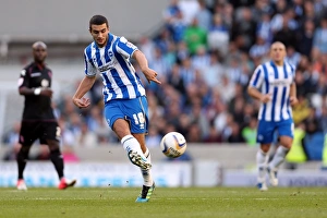 Event:bha 120929 Prints: Gary Dicker in Action: Brighton & Hove Albion vs