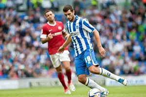 Barnsley - 25-08-2012 Prints: Gary Dicker in Action: Brighton & Hove Albion vs Barnsley, August 25, 2012