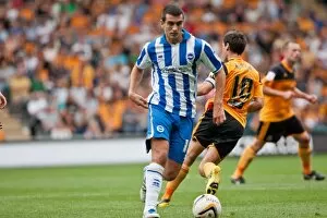 Images Dated 18th August 2012: Gary Dicker Hull City Brighton HA 120818