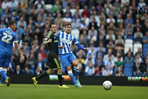 Middlesbrough 18OCT14 Prints: Gary Gardner Passes: Brighton & Hove Albion vs. Middlesbrough, October 2014