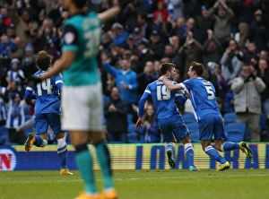 Blackburn Rovers 08NOV14 Prints: Gary Gardner's Stunner: Brighton and Hove Albion vs
