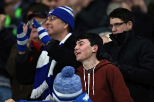 Cardiff City - 19-02-2013 Prints: A Glance Back: Brighton & Hove Albion vs. Cardiff City (Away) - 19-02-2013