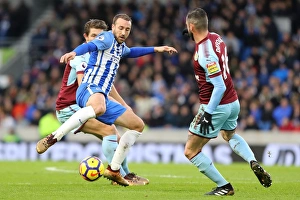Burnley 16DEC17 Prints: Glenn Murray Scores: Brighton & Hove Albion vs. Burnley (16DEC17) - Premier League Clash