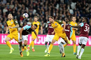 West Ham United 20OCT17 Prints: Glenn Murray Scores the Opener: West Ham United vs