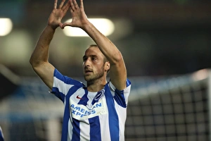 Glenn Murray Scores the Second Goal: Brighton & Hove Albion Leads Nottingham Forest 2-0 in EFL Sky Bet Championship (12Aug16)