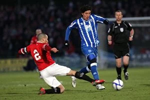 Images Dated 27th November 2010: A Glimpse into Brighton & Hove Albion's 2010-11 Home Season: FC United of Manchester (FAC)
