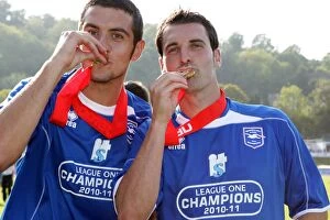 Images Dated 30th April 2011: Glory Days: Brighton & Hove Albion's 2011 League 1 Championship Title Win