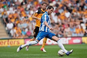 Hull City - 18-08-2012 Prints: Gordon Greer in Action: Brighton & Hove Albion vs