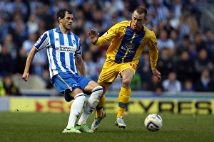 Crystal Palace Play-Off 2nd Leg - 13-05-2013 Prints: Gordon Greer in Action: Brighton & Hove Albion vs