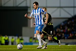 Event:bc 20120307 Prints: Gordon Greer in Action: Brighton & Hove Albion vs Cardiff City, March 2012