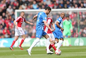 Middlesbrough 02MAY15 Prints: Gordon Greer in Action: Middlesbrough vs. Brighton & Hove Albion, May 2015