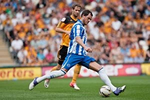 Images Dated 18th August 2012: Gordon Greer Hull City Brighton HA 120818