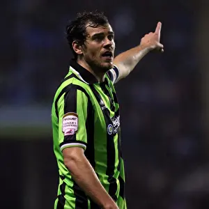14/15 Squad Prints: Gordon Greer: The Unyielding Icon of Brighton and Hove Albion FC