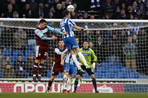 Gordon Greer's Return: Brighton & Hove Albion vs Burnley, Npower Championship, Amex Stadium, February 23, 2013