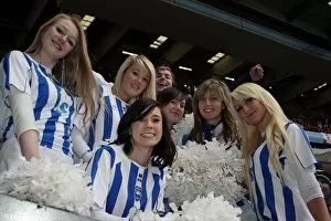 Images Dated 23rd January 2010: Gullys Girls at Villa Park
