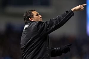 Images Dated 2nd April 2013: Gus Poyet in Action: Brighton & Hove Albion vs Charlton Athletic, 2013