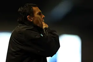 Millwall - 18-12-2012 Prints: Gus Poyet: Brighton & Hove Albion Manager Leads Team Against Millwall at Amex Stadium (December 18)