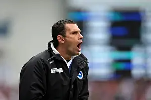 Event:bw 20130504 Prints: Gus Poyet Guides Brighton & Hove Albion in Championship Clash vs