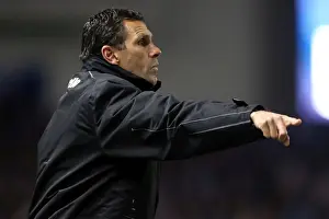2013 Prints: Gus Poyet Leading Brighton & Hove Albion Against Charlton Athletic, April 2013