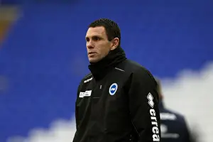 Birmingham City - 19-01-2013 Prints: Gus Poyet Leads Brighton & Hove Albion Against Birmingham City