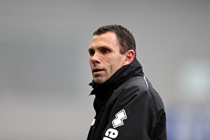 Burnley - 23-02-2013 Prints: Gus Poyet Leads Brighton & Hove Albion Against Burnley, Npower Championship 2013