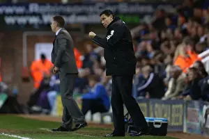 Peterborough United - 16-04-2013 Prints: Gus Poyet Leads Brighton & Hove Albion in Championship Showdown Against Middlesbrough at Peterborough