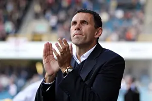 Millwall - 22-09-2012 Prints: Gus Poyet Leads Brighton & Hove Albion at The Den against Millwall