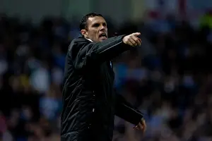 Derby County - 20-03-2012 Prints: Gus Poyet Leads Brighton & Hove Albion Against Derby County in the NPower Championship