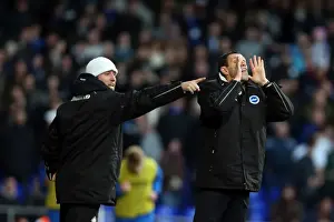 Event:bb 20130101 Prints: Gus Poyet and Mauricio Taricco: Tactical Discussion at Ipswich Town vs
