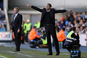 Millwall - 22-09-2012 Collection: Gus Poyet during Millwall v Brighton & Hove Albion, Npower Championship