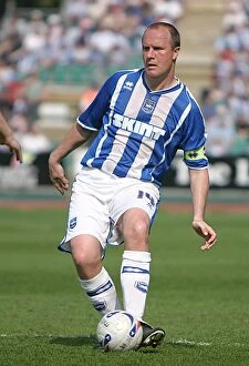 Guy Butters Collection: Guy Butters in Action: Brighton & Hove Albion at Withdean, 2007/08