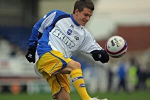 Hartlepool Collection: Hartlepool away match action 2007-08