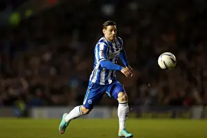 Peterborough United - 06-11-2012 Prints: Hoskins Shines: Brighton & Hove Albion vs Peterborough United in Npower Championship (Nov 6)