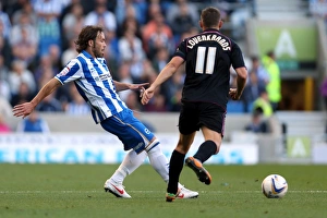 Event:bha 120929 Prints: Inigo Calderon in Action: Brighton & Hove Albion vs