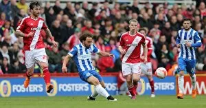 Images Dated 2nd May 2015: Inigo Calderon in Action: Middlesbrough vs. Brighton & Hove Albion, May 2015 (Sky Bet Championship)