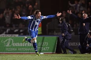 Images Dated 22nd March 2011: Inigo Calderon: A Legendary Seagull of Brighton and Hove Albion FC