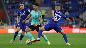 Intense Action: Cardiff City vs Brighton and Hove Albion in Carabao Cup Clash (24th August 2021)