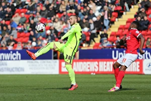Intense Action: Charlton Athletic vs. Brighton and Hove Albion - Sky Bet Championship Showdown on April 23, 2016