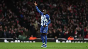 Arsenal 17DEC23 Prints: Intense Battle: Arsenal vs. Brighton & Hove Albion (17DEC23) - Premier League Clash