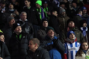 Blackburn Rovers - 22-01-2013 Prints: Intense Battle: Brighton & Hove Albion vs
