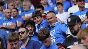 Images Dated 28th May 2023: Intense Battle for Survival: Aston Villa vs. Brighton & Hove Albion (28MAY23)