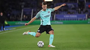 Intense Carabao Cup Showdown: Leicester City vs. Brighton and Hove Albion at King Power Stadium (2021/22)