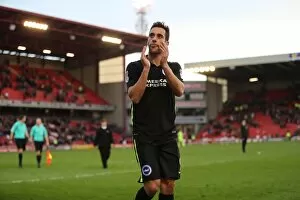 Images Dated 18th February 2017: Intense Championship Clash: Barnsley vs. Brighton and Hove Albion at Oakwell (18FEB17)
