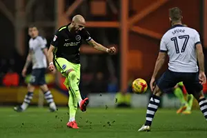 Intense Championship Clash: Preston North End vs Brighton and Hove Albion at Deepdale (14Jan17)