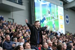 Images Dated 2nd May 2016: Intense Championship Showdown: Brighton and Hove Albion vs. Derby County (02/05/2016)