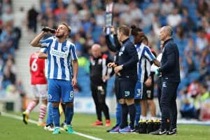 Images Dated 24th September 2016: Intense Championship Showdown: Brighton and Hove Albion vs. Barnsley (24SEP16)