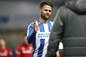 Images Dated 24th January 2017: Intense Championship Showdown: Brighton & Hove Albion vs. Cardiff City (January 2017)